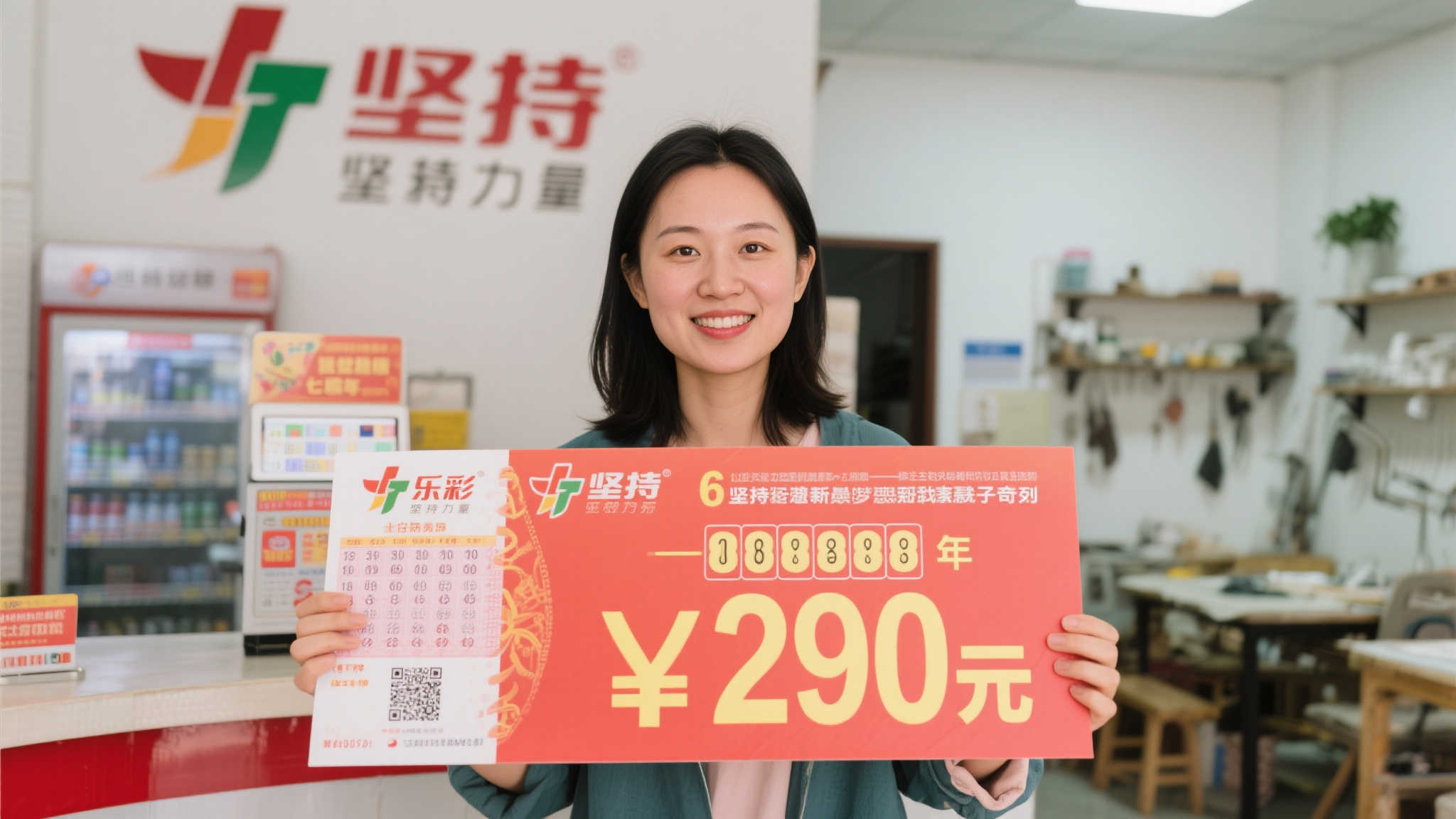 女子坚持6年守号终获七乐彩29万，创办工作坊实现多年梦想