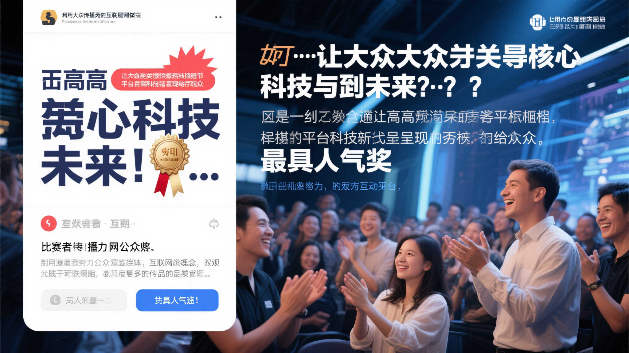 创新竞赛人气之星网络评选全面开启! 创新竞赛人气之星网络评选全面开启!