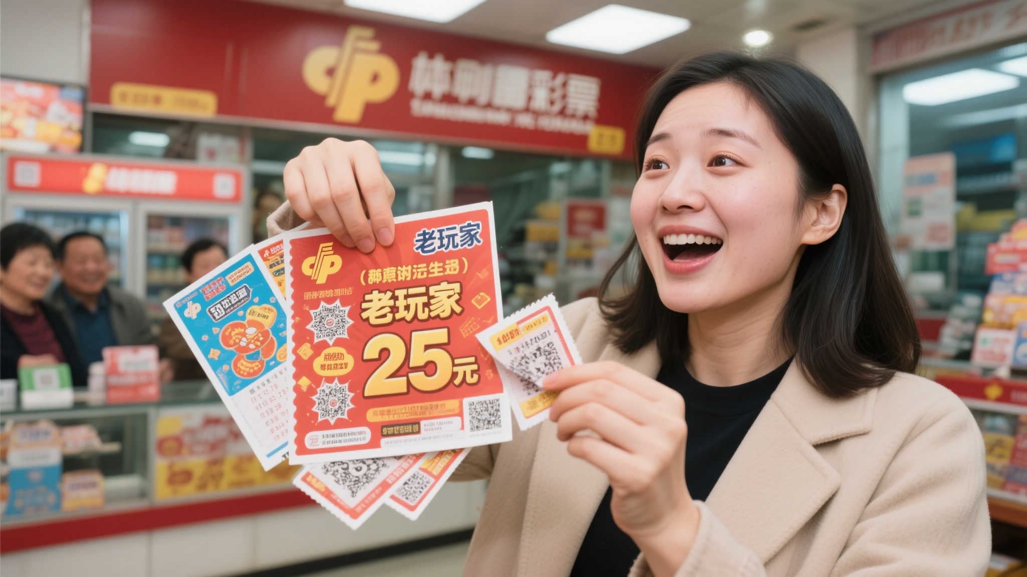 女子喜中福彩刮刮乐25万 好友一年前曾揽百万大奖 女子喜中福彩刮刮乐25万 好友一年前曾揽百万大奖