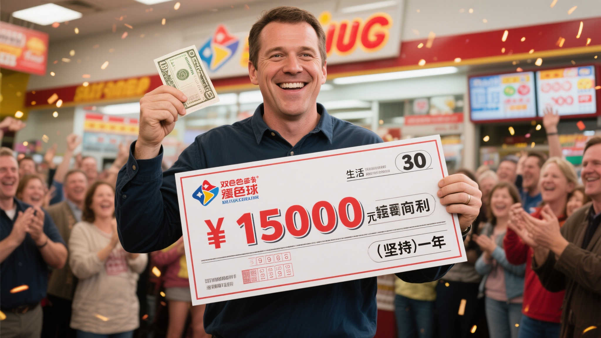 男子坚持守号一年 30元喜中双色球1500万大奖 男子坚持守号一年 30元喜中双色球1500万大奖